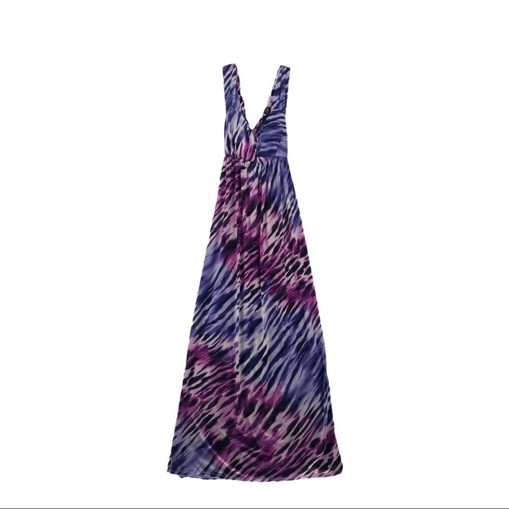 BCX Women's XS Crisscross Back Maxi Dress